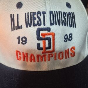 N.L. West Division Champions Cap Padres